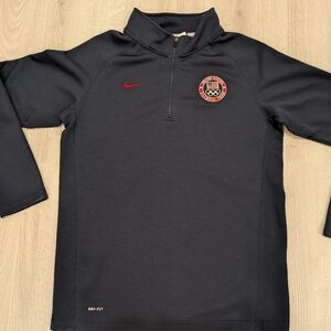 Nike Team USA Dri Fit Quarter Zip Pullover